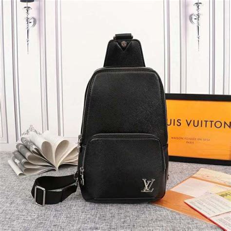 mens black lv bag|sling bag for men lv.